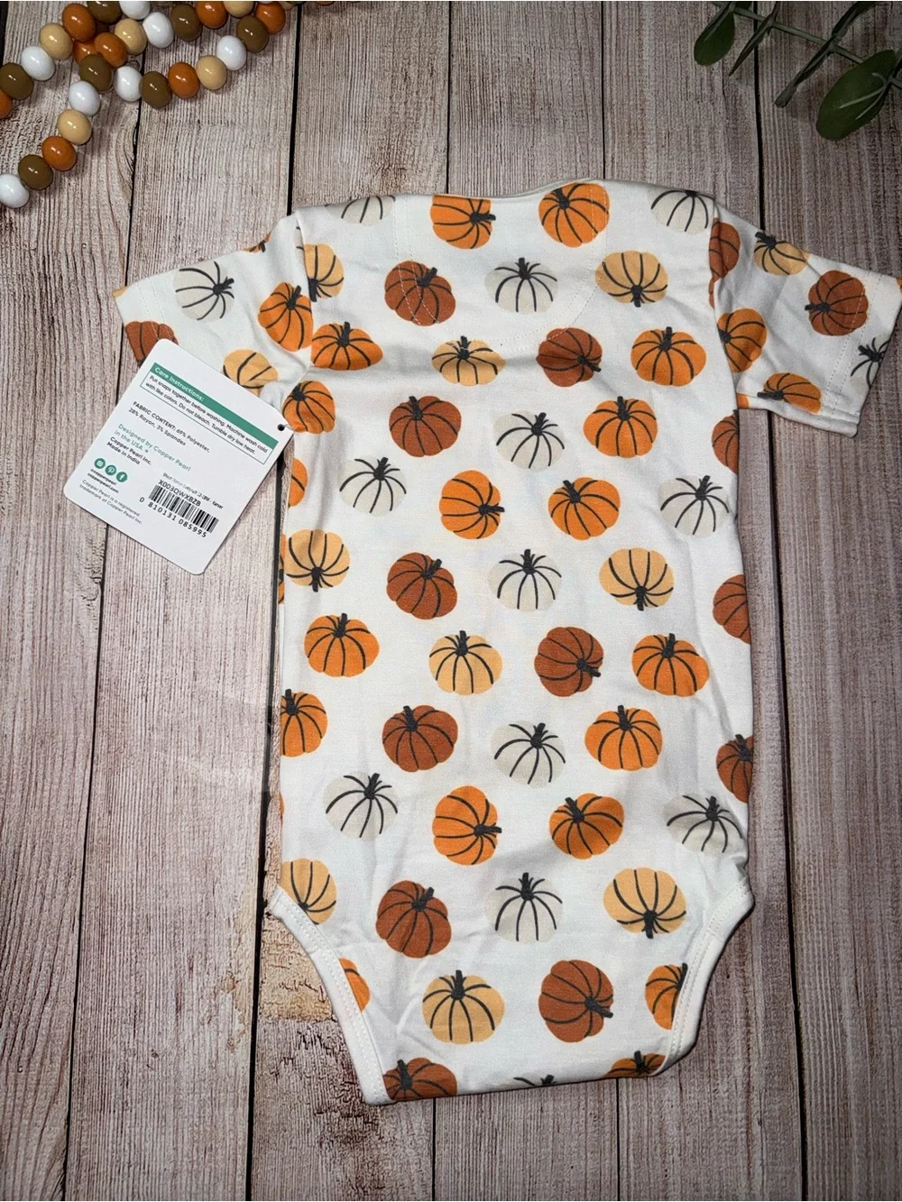 Copper Pearl | Pumpkin Bodysuit